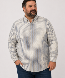 Camisa Cuadro Talle Especial