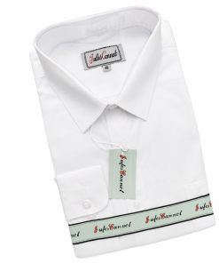 Alternative view of Camisa Blanca Talle Especial Manga Larga