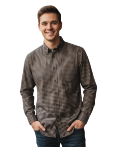 Camisa Manga Larga a Cuadros – Jules Cannet