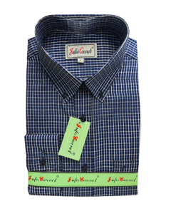 Alternative view of Camisa Manga Larga a Cuadros – Jules Cannet