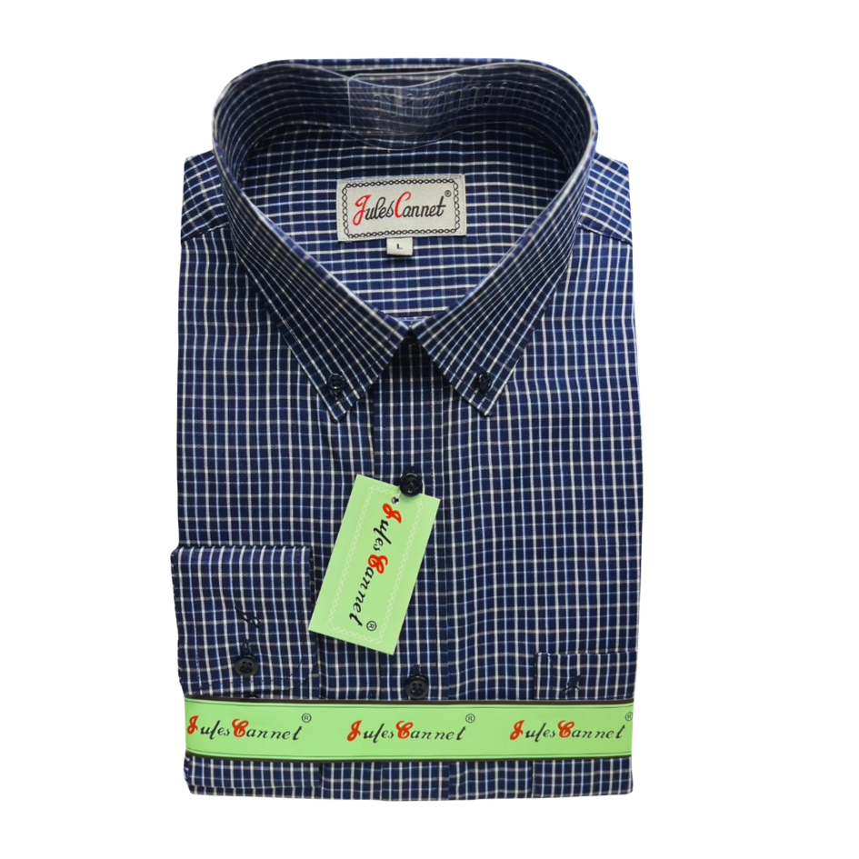 Camisa Manga Larga a Cuadros – Jules Cannet - Imagen 2